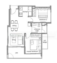 Three 11 (D20), Apartment #461046471